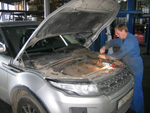 Замена масла и фильтров Land Rover Evoque